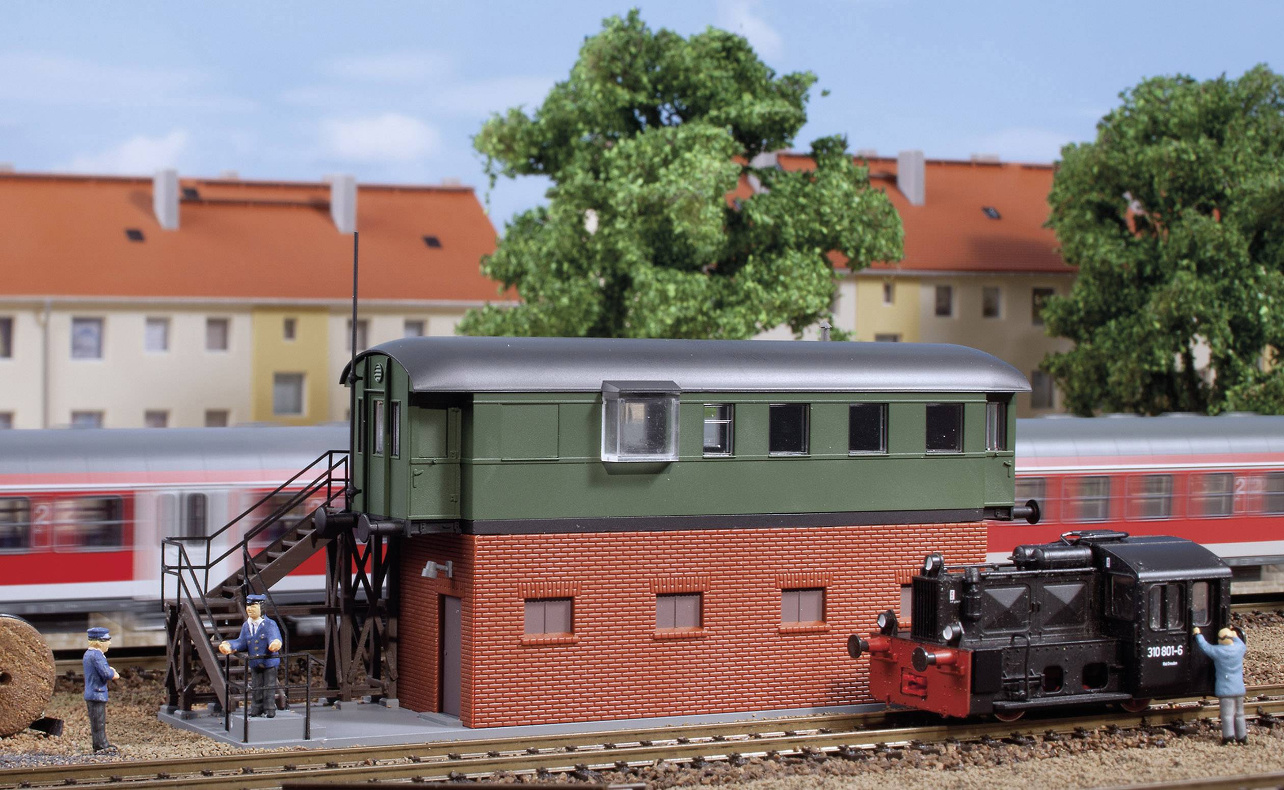 Auhagen 13339 TT Behelfsstellwerk