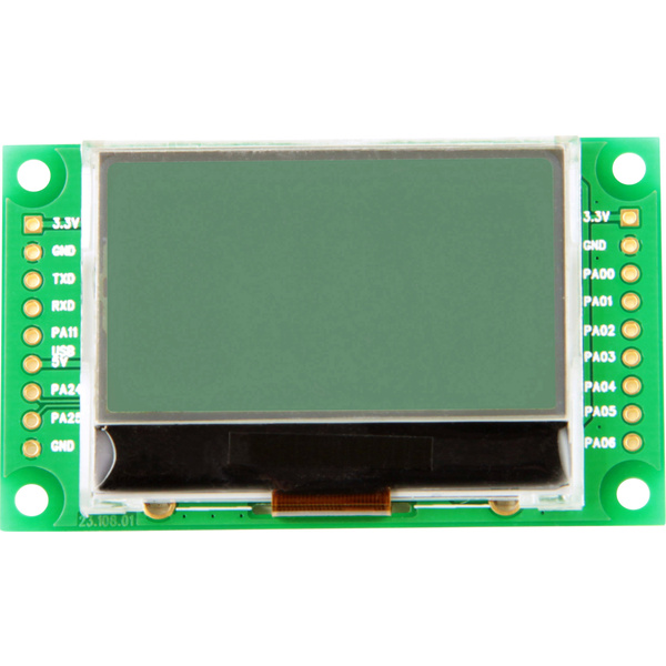 Taskit LCD-Display Schwarz Hellgrün 128 x 64 Pixel (B x H x T) 59.3 x 6 x 29.4mm LCD_Term15