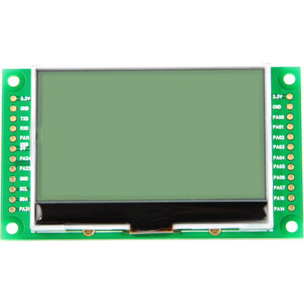 Taskit LCD-Display Schwarz Hellgrün 128 x 64 Pixel (B x H x T) 74.4 x 6.8 x 43.2 mm LCD_Term25