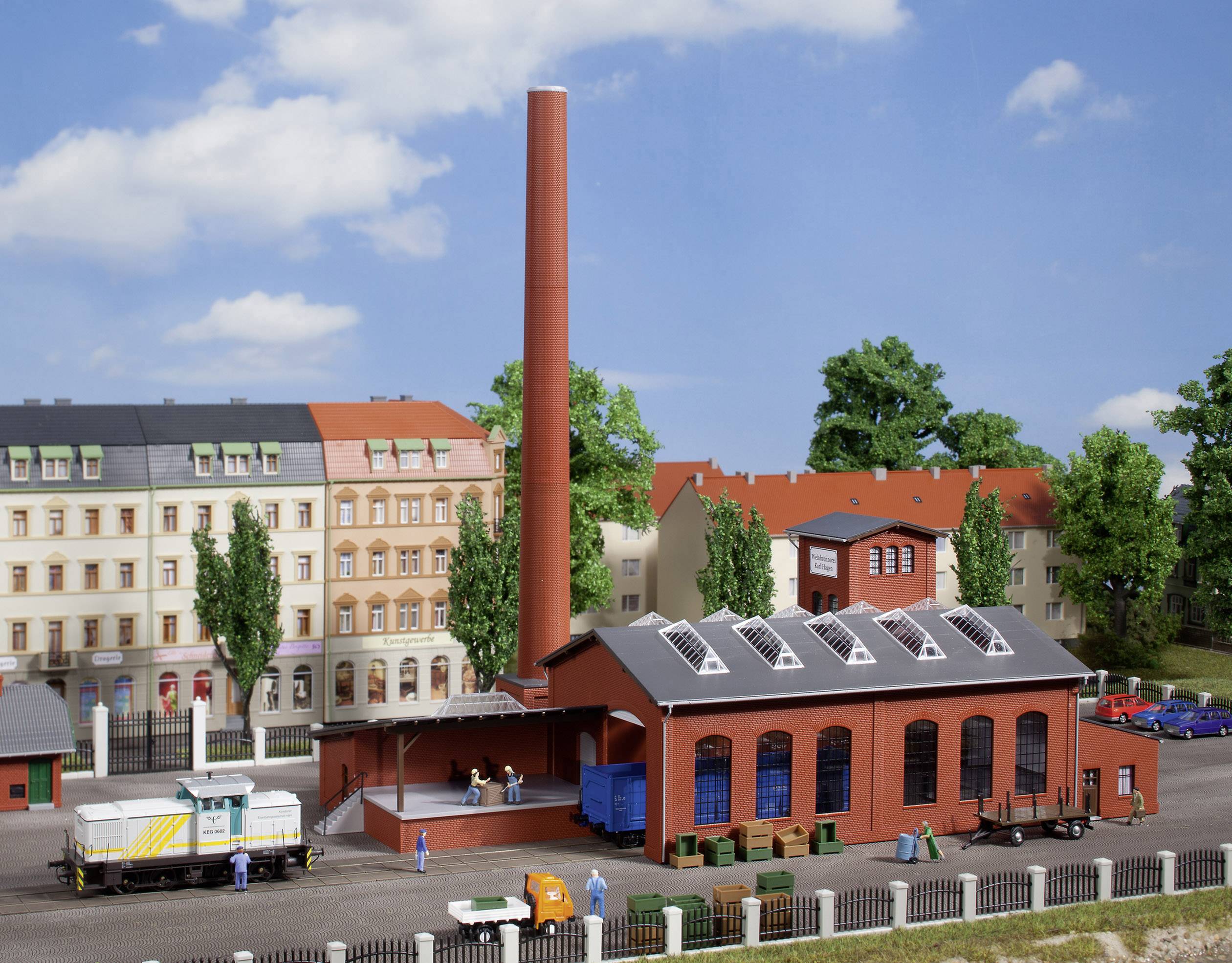 Auhagen 13341 TT Fabrikgebäude