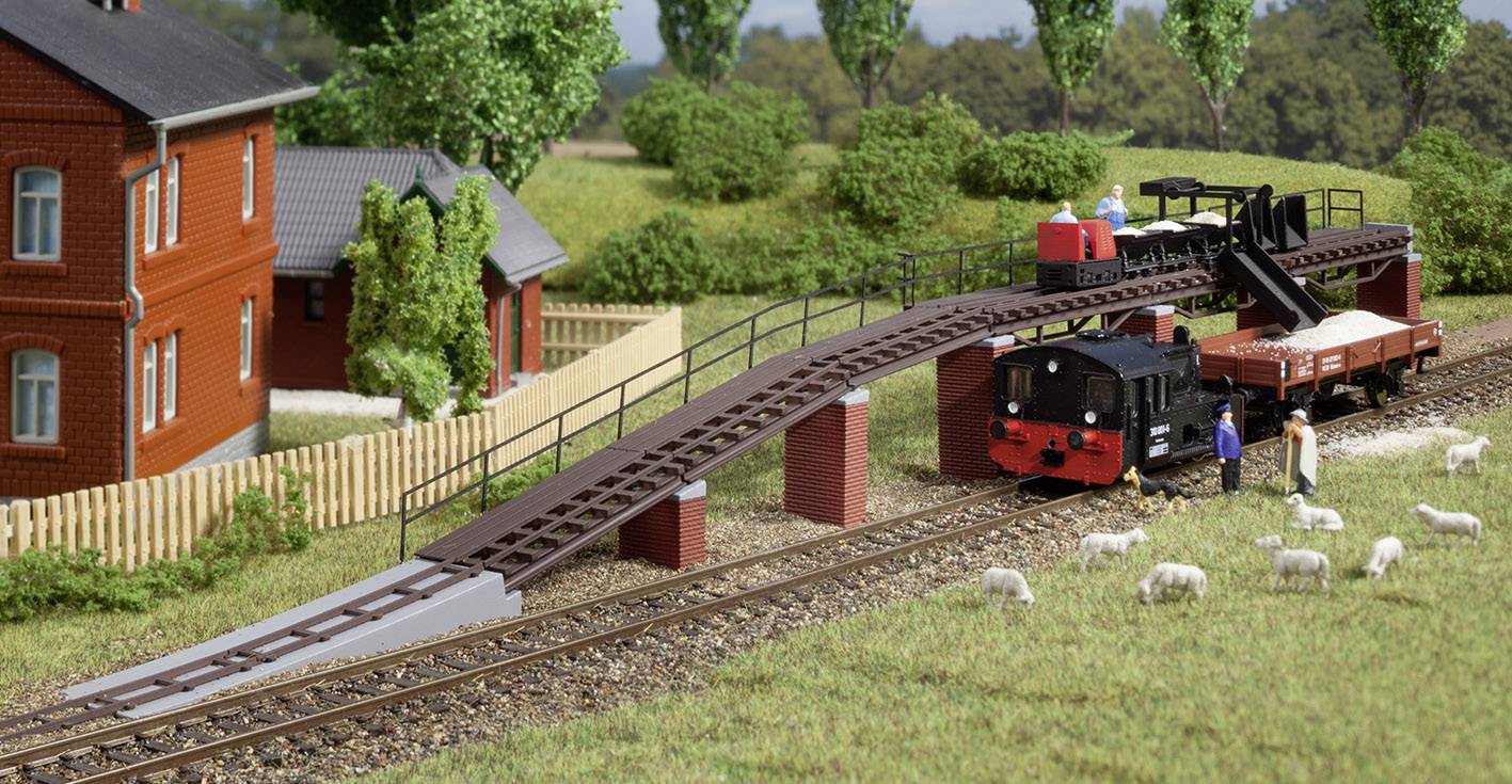 Auhagen 43704 TT Feldbahn-Verladerampe Bausatz