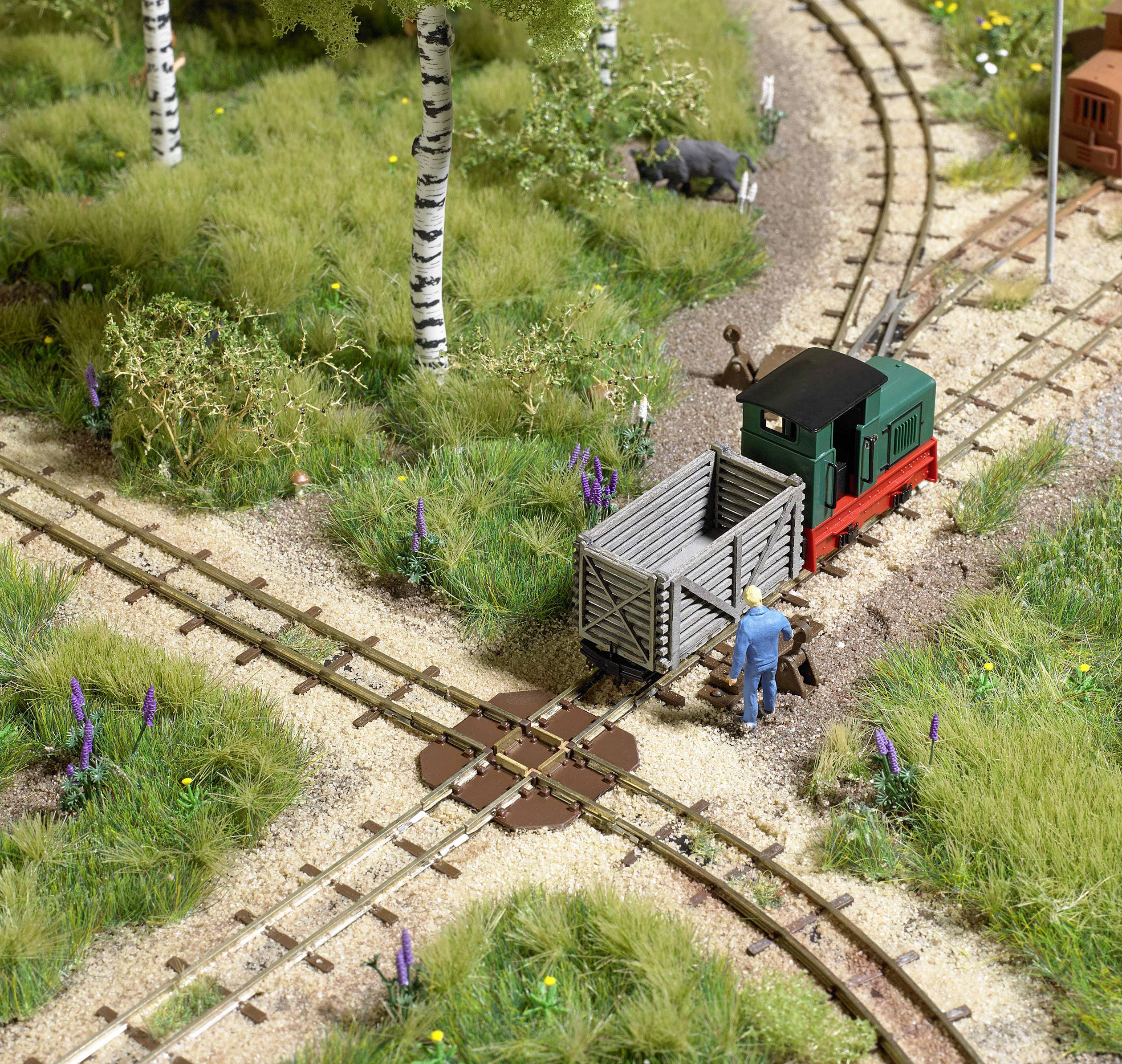 H0f Feldbahn Gleis 12340 Kreuzung 33.3 mm 1 St.