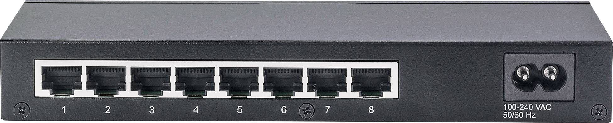 Intellinet 561099 Netzwerk Switch 8 Port 1 GBit/s