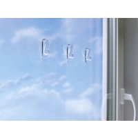 TESA Klebehaken Large Transparent Inhalt: 2St. TESA Klebehaken Large Transparent Inhalt: 2St.