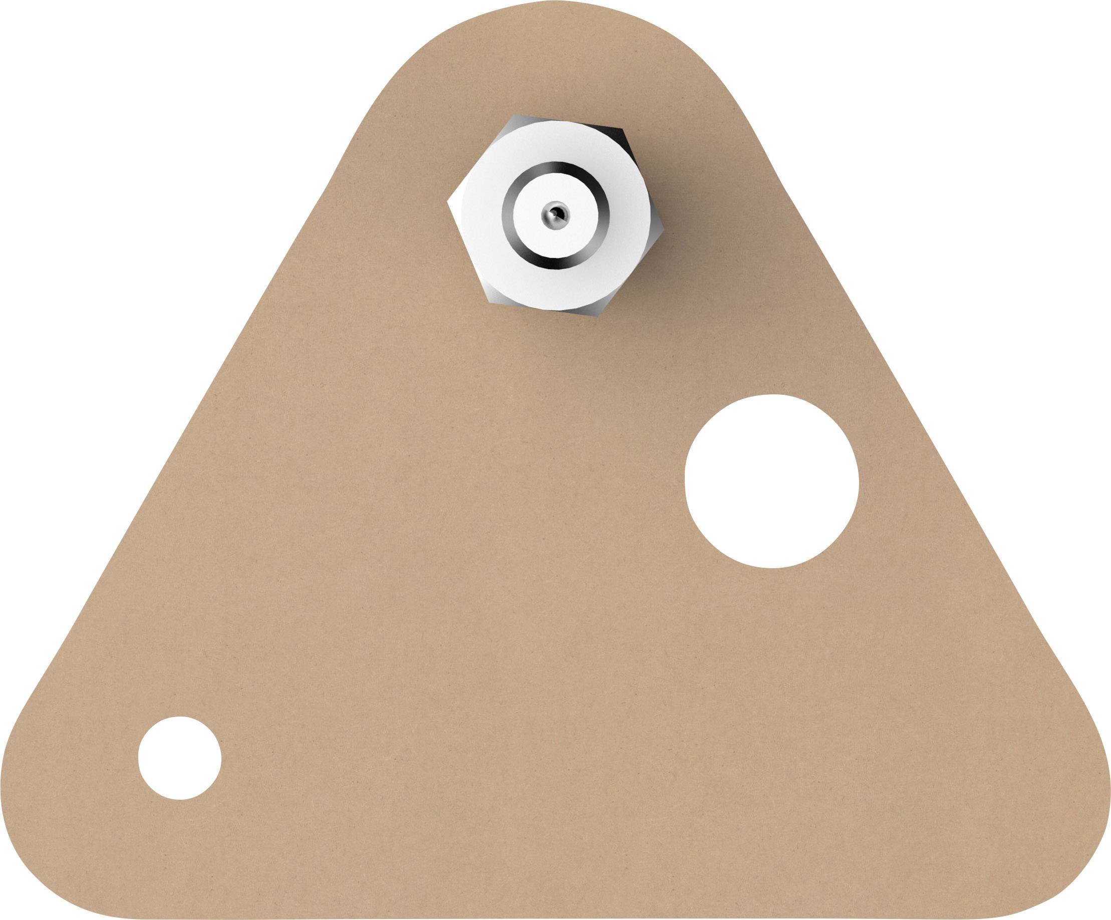 TESA 77904 Klebeschraube dreieckig Beige Inhalt: 2St.