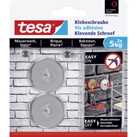 TESA 77906 Klebeschraube rund Metall Inhalt: 2St. TESA 77906 Klebeschraube rund Metall Inhalt: 2St.