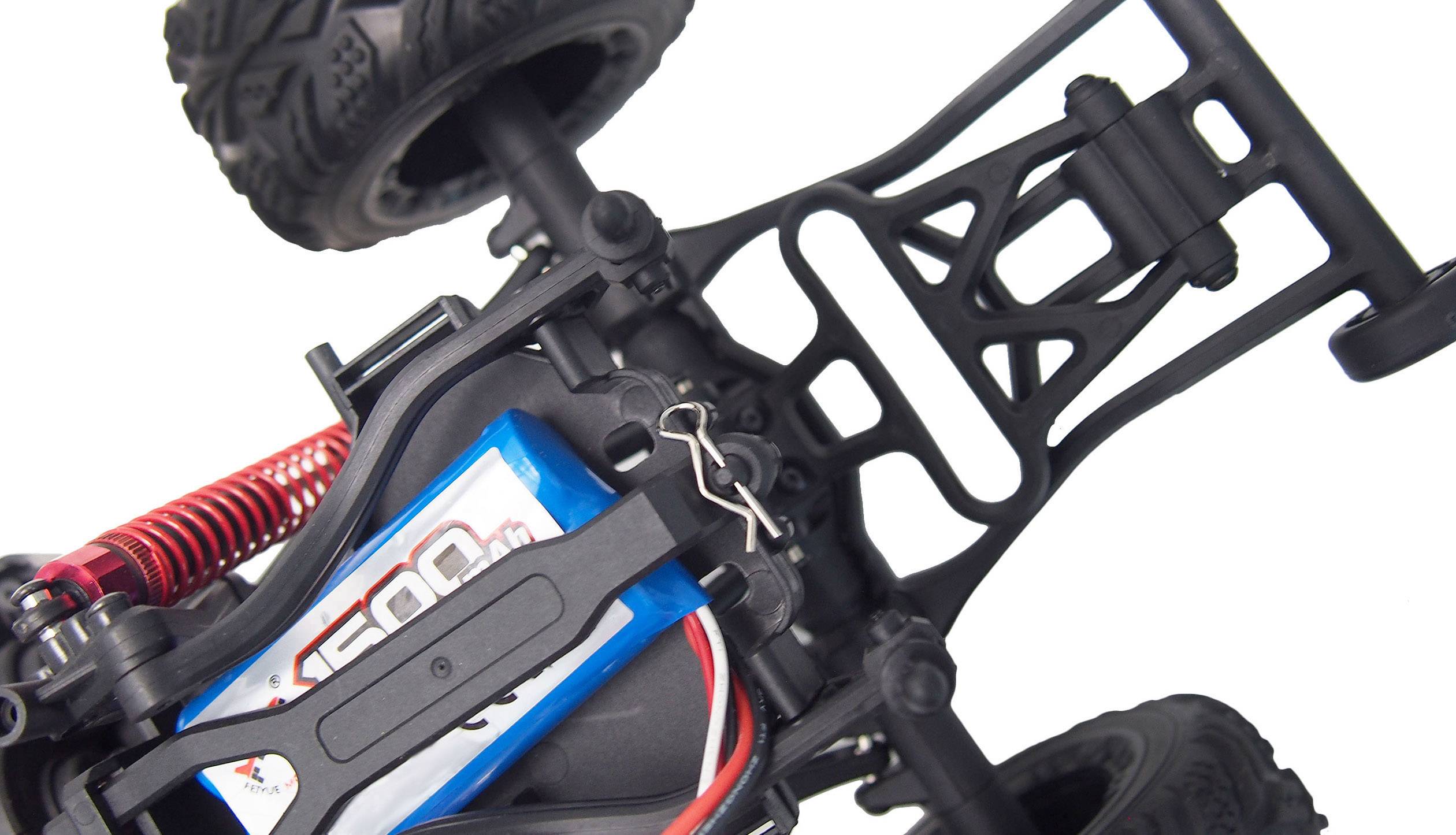 Amewi X-King Brushed 1:12 RC Modellauto Elektro Monstertruck Allradantrieb (4WD) RtR 2,4GHz