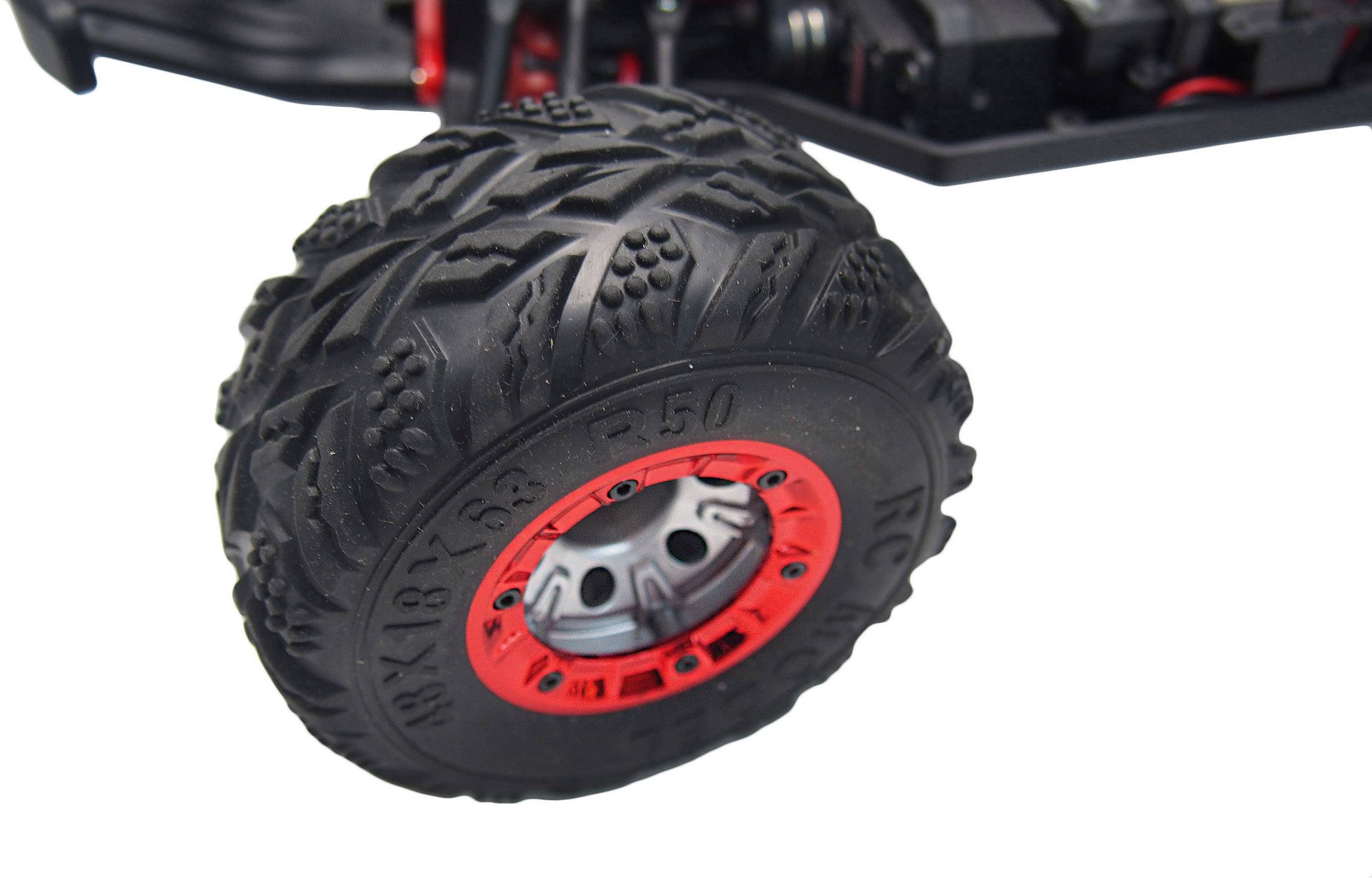 Amewi X-King Brushed 1:12 RC Modellauto Elektro Monstertruck Allradantrieb (4WD) RtR 2,4GHz