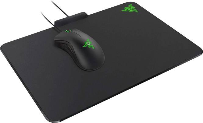 Razer Firefly Gaming-Mauspad Beleuchtet Schwarz (B x H x T) 355 x 4 x 255 mm