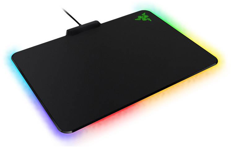 Razer Firefly Gaming-Mauspad Beleuchtet Schwarz (B x H x T) 355 x 4 x 255 mm