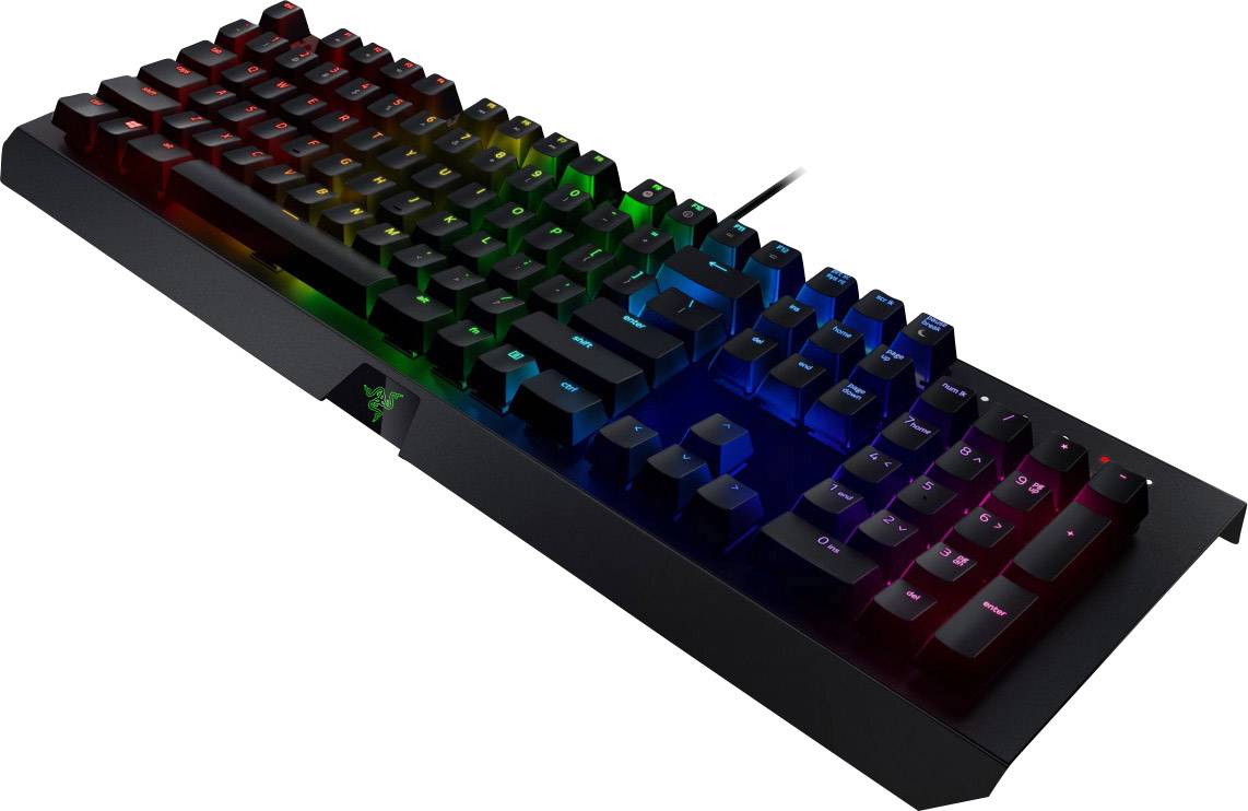 Razer BlackWidow X Chroma USB Gaming-Tastatur Beleuchtet Deutsch, QWERTZ, Windows® Schwarz