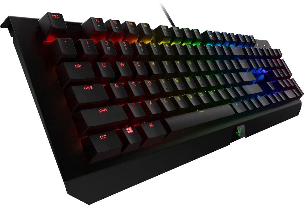 Razer BlackWidow X Chroma USB Gaming-Tastatur Beleuchtet Deutsch, QWERTZ, Windows® Schwarz