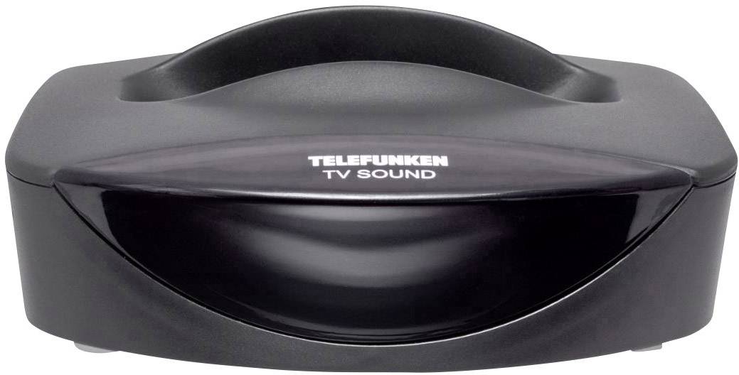 Telefunken TV Sound T90120 Infrarot TV In Ear Kopfhörer In Ear Lautstärkeregelung Schwarz
