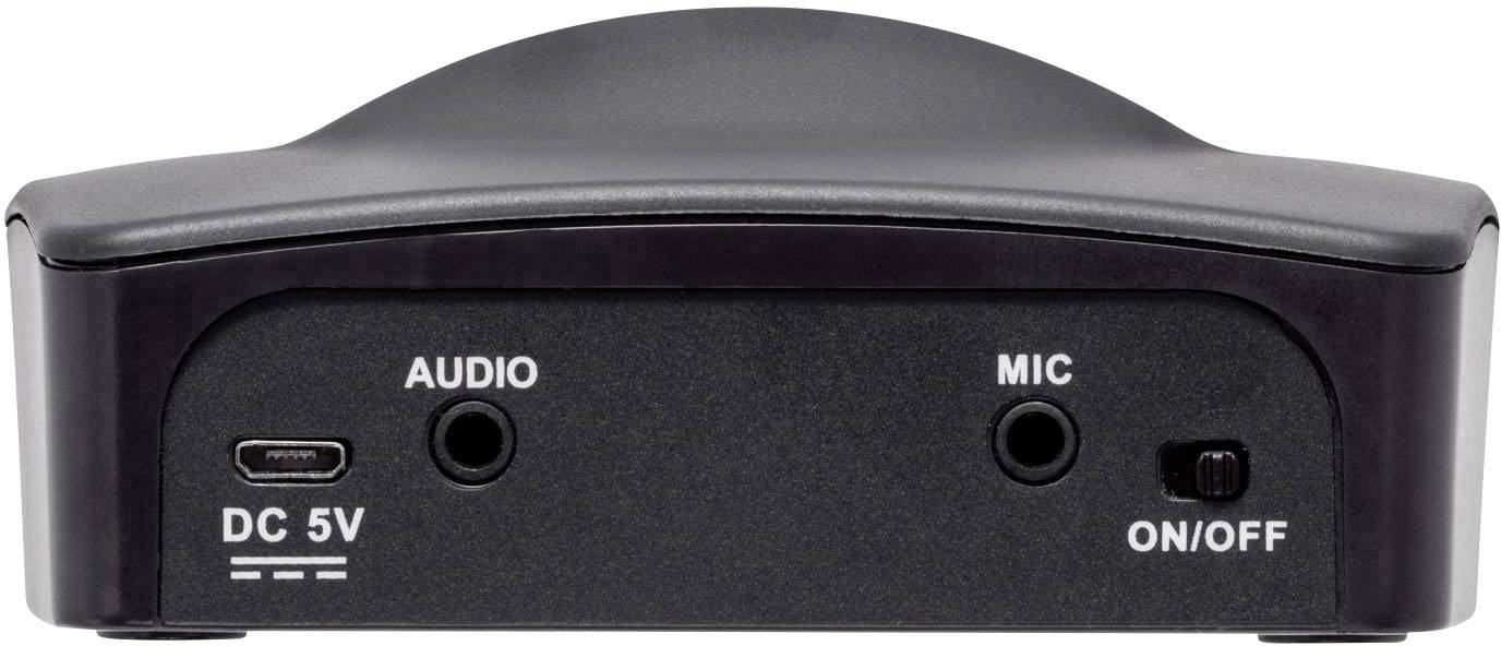 Telefunken TV Sound T90120 Infrarot TV In Ear Kopfhörer In Ear Lautstärkeregelung Schwarz