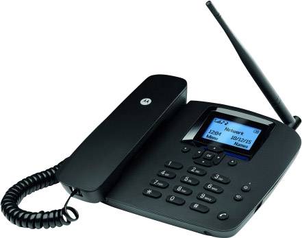 Motorola FW200L Desktop-Mobiltelefon Schwarz
