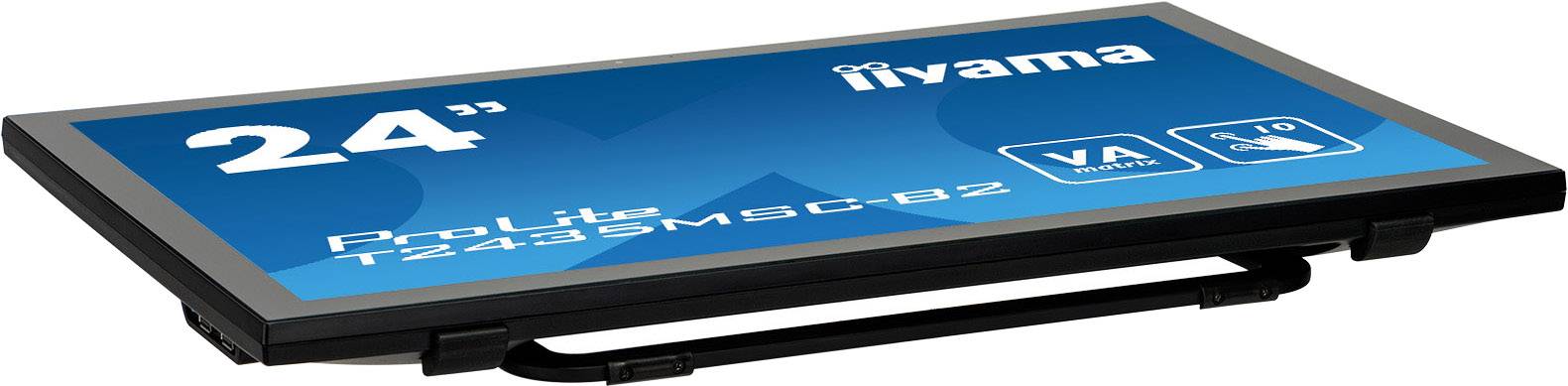Iiyama ProLite T2435MSC Touchscreen-Monitor EEK: F (A - G) 59.9 cm (23.6 Zoll) 1920 x 1080 Pixel 16:9 6 ms USB-A (USB 2.0), HDMI®, DVI, DisplayPort