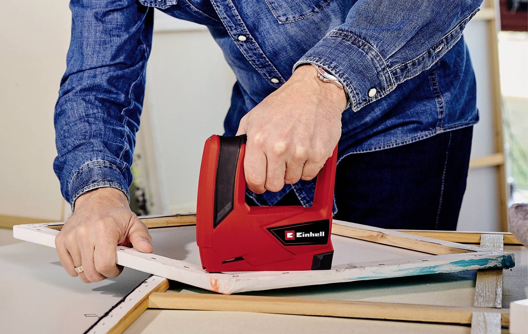 Einhell TC-CT 3,6 Li 4257880 Akkutacker Klammerntyp Typ 53 Klammernlänge 6 - 14 mm