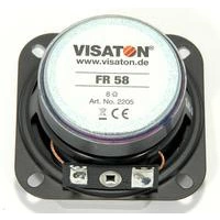 Visaton FR 58 - 8 Ohm 2.3 Zoll 5.8cm Breitbänder 10W 8Ω Visaton FR 58 - 8 Ohm 2.3 Zoll 5.8cm Breitbänder 10W 8Ω