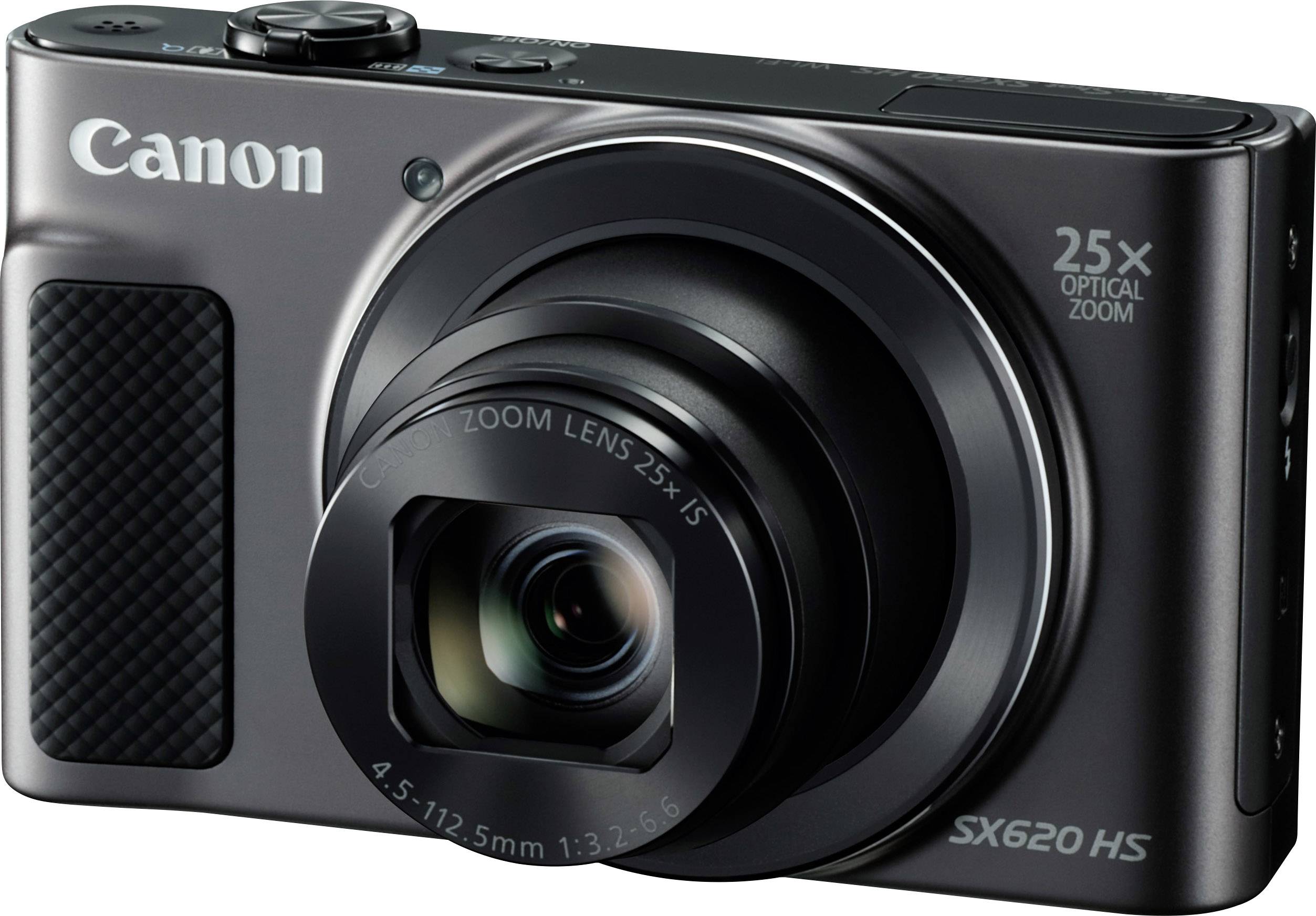 Canon PowerShot SX620HS Digitalkamera 20 Megapixel Opt. Zoom: 25 x Schwarz Full HD Video, WiFi