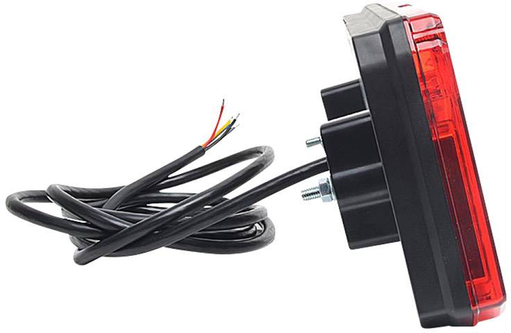 SecoRüt Anhänger-Rückleuchte Offene Kabelenden Blinker, Bremslicht, Rückleuchte, Reflektor, Nebelschlussleuchte