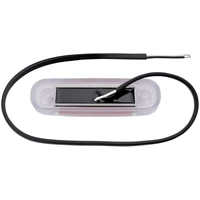 Fristom Umriss-Markierungsleuchte Offene Kabelenden Markierungsleuchte hinten 12 V, 24V Rot Transparent Fristom Umriss-Markierungsleuchte Offene Kabelenden Markierungsleuchte hinten 12 V, 24V Rot Transparent