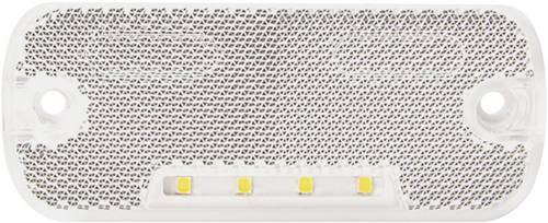 SecoRüt Umriss-Markierungsleuchte Offene Kabelenden Markierungsleuchte vorne 12 V, 24 V Weiß