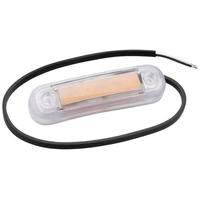 Fristom Umriss-Markierungsleuchte Offene Kabelenden Markierungsleuchte seitlich 12 V, 24V Orange Transparent Fristom Umriss-Markierungsleuchte Offene Kabelenden Markierungsleuchte seitlich 12 V, 24V Orange Transparent
