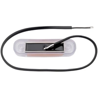Fristom Umriss-Markierungsleuchte Offene Kabelenden Markierungsleuchte seitlich 12 V, 24V Orange Transparent Fristom Umriss-Markierungsleuchte Offene Kabelenden Markierungsleuchte seitlich 12 V, 24V Orange Transparent