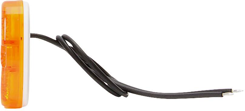 SecoRüt Umriss-Markierungsleuchte Offene Kabelenden Markierungsleuchte seitlich 12 V, 24V Orange