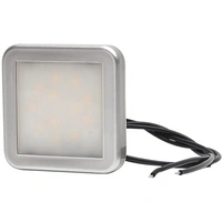 SecoRüt Umriss-Markierungsleuchte Offene Kabelenden Markierungsleuchte vorne 12 V, 24V Weiß, Silber SecoRüt Umriss-Markierungsleuchte Offene Kabelenden Markierungsleuchte vorne 12 V, 24V Weiß, Silber