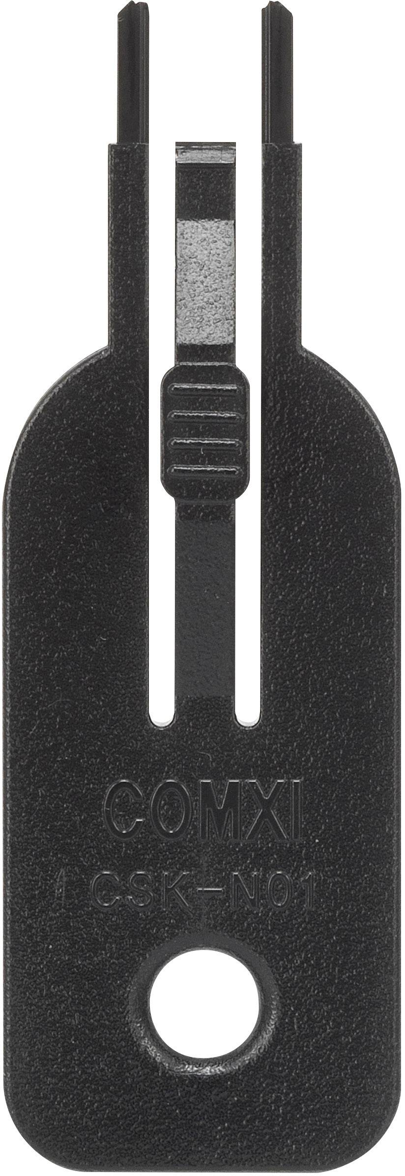 Renkforce RJ45 LAN Port Schloss rf-LANBlocker-01 20er Set Schwarz inkl. 1 Schlüssel RF-4605009