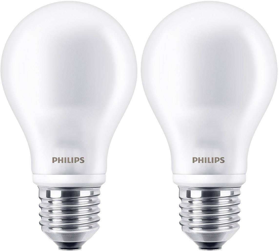 Philips Lighting LED EEK A++ (A++ - E) E27 Glühlampenform 7 W = 60 W Warmweiß (Ø x L) 60 mm x 110