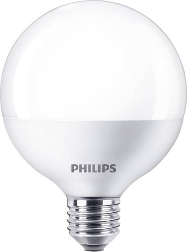 Philips Lighting LED EEK A+ (A++ - E) E27 Globeform 9.5W = 60W Warmweiß (Ø x L) 95mm x 128mm 1St.