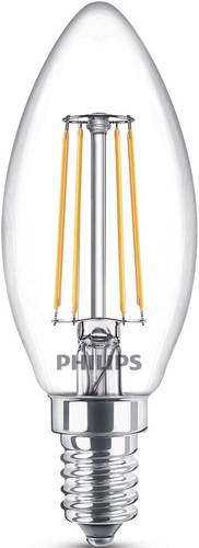 Philips Lighting LED EEK A++ (A++ - E) E14 Kerzenform 4W = 40W Warmweiß (Ø x L) 35mm x 97mm Filame