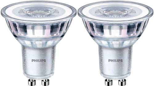 Philips Lighting LED EEK A+ (A++ - E) GU10 Reflektor 3.5W = 35W Warmweiß (Ø x L) 50mm x 53mm 2St.