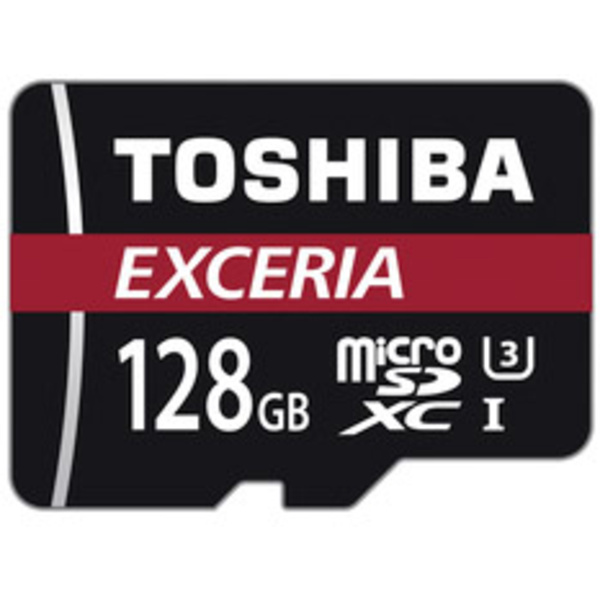 Toshiba EXCERIA M302 microSDXC-Karte 128 GB Class 10, UHS-I inkl. SD-Adapter