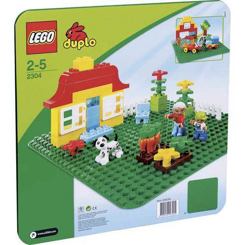 2304 LEGO® DUPLO® Große Bauplatte, grün