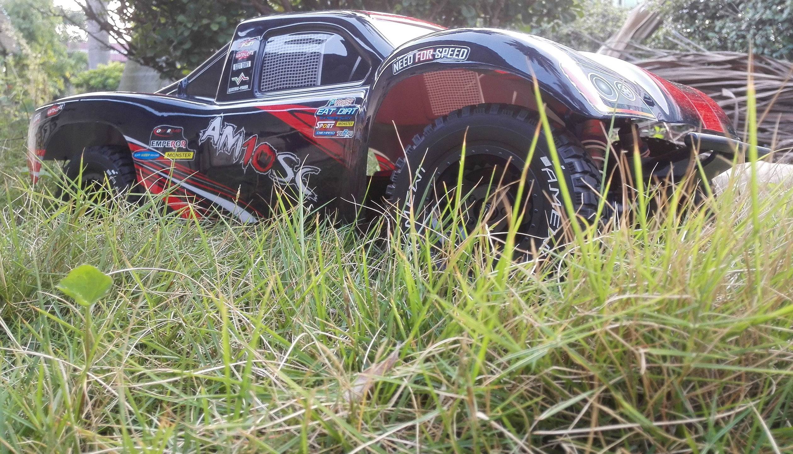 Amewi AM10SC V2 Brushless 1:10 RC Modellauto Elektro Short Course Allradantrieb (4WD) RtR 2,4 GHz