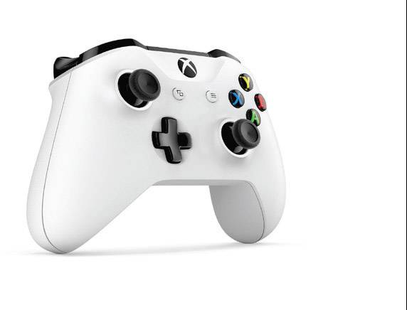 Microsoft Wireless White (Crete) Gamepad Xbox One, PC Weiß, Schwarz