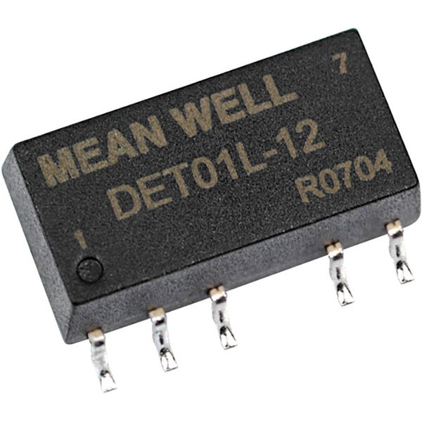 Mean Well DET01M-15 DC/DC-Wandler, SMD 12 V/DC +15 V/DC, -15 V/DC +33mA 1W Anzahl Ausgänge: 2 x