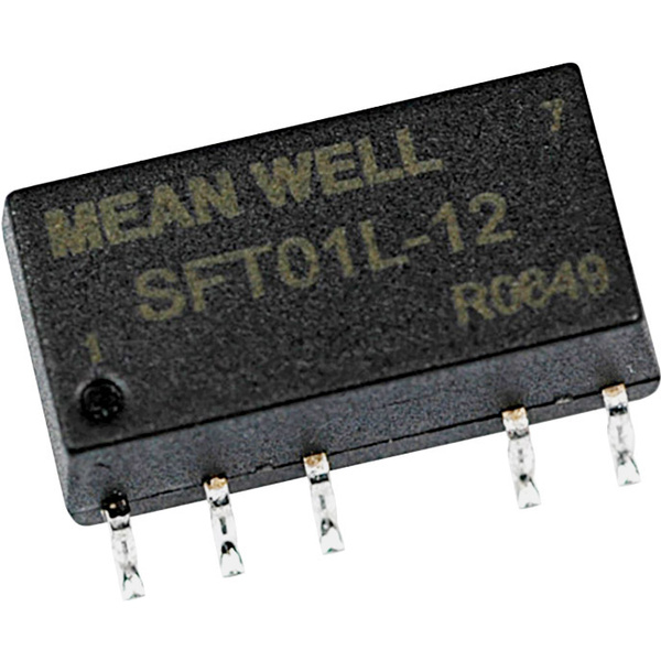 Mean Well SFT01L-05 DC/DC-Wandler, SMD 5 V/DC 5 V/DC 200mA 1W Anzahl Ausgänge: 1 x