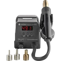 TOOLCRAFT ZD-8908 Heißluftstation digital 300W 100 - 500°C TOOLCRAFT ZD-8908 Heißluftstation digital 300W 100 - 500°C