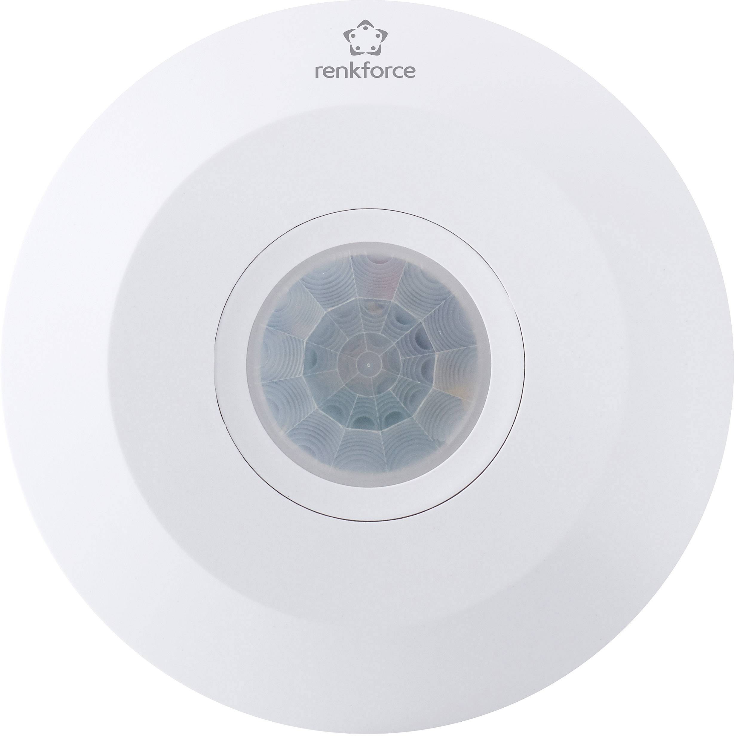Renkforce 1488533 Decke PIR-Bewegungsmelder 360° Relais Weiß IP20