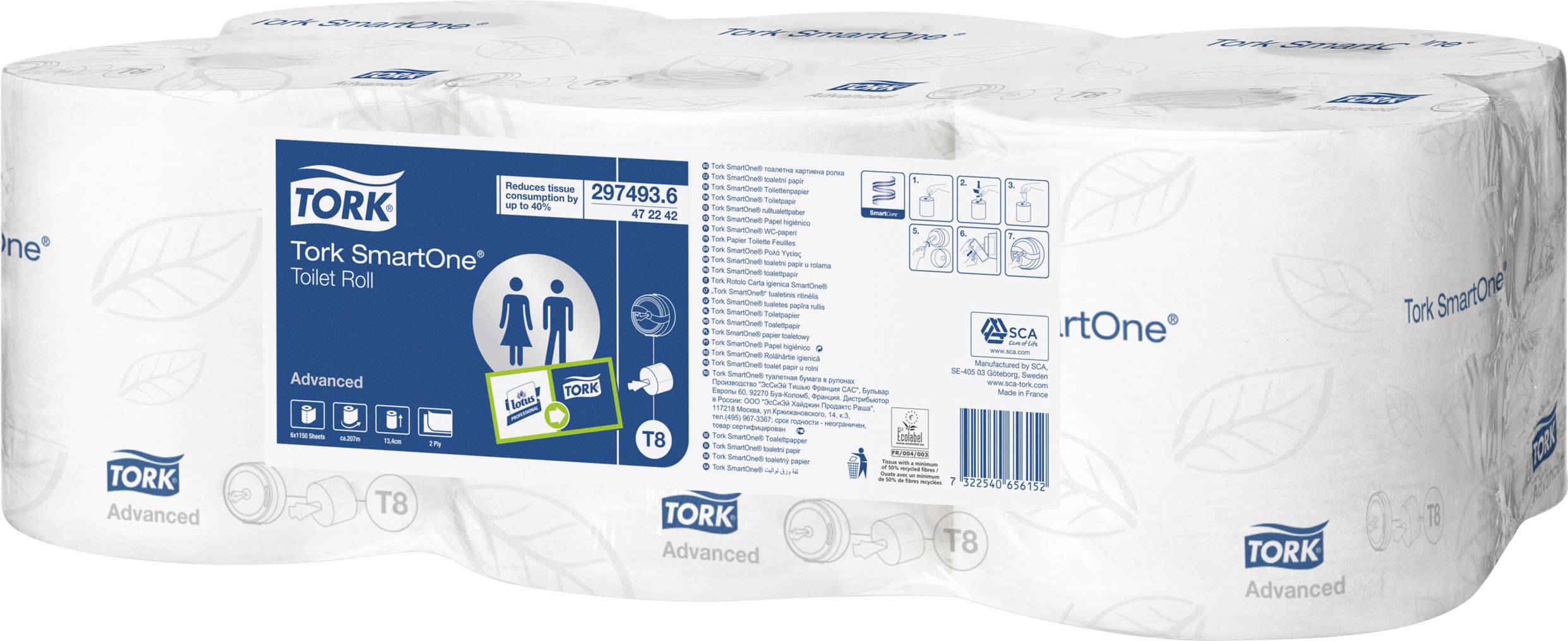 not for sale: administrative record: TORK SMARTONE TOILETTENPAPIER (6)