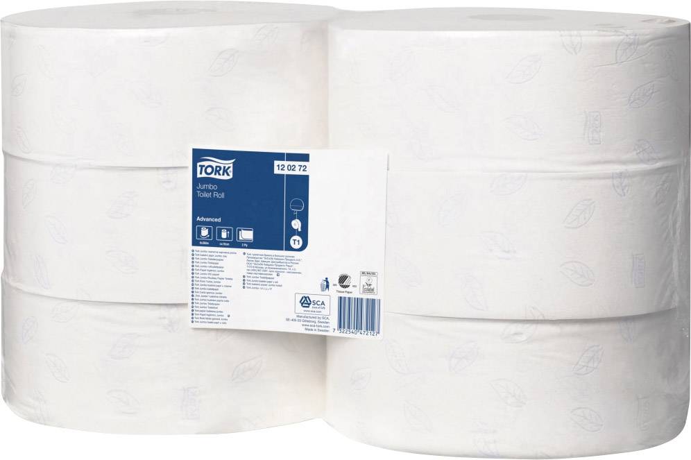 TORK Toilettenpapier Jumbo 120272 Weiß Anzahl der Lagen: 4 lagig 6St.