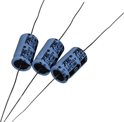 A22135025049 Elektrolyt-Kondensator axial bedrahtet 220 µF 350V (Ø x H) 25mm x 49mm 1St.