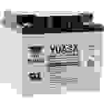 Yuasa REC50-12 YUAREC5012 Bleiakku 12V 50Ah Blei-Vlies (AGM) (B x H x T) 197 x 175 x 165mm M5-Schraubanschluss Geringe
