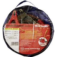 SET® SKS25-ST Starthilfekabel 25mm² Kupfer 3.50m mit Schutzschaltung, mit Stahlblech-Zangen SET® SKS25-ST Starthilfekabel 25mm² Kupfer 3.50m mit Schutzschaltung, mit Stahlblech-Zangen