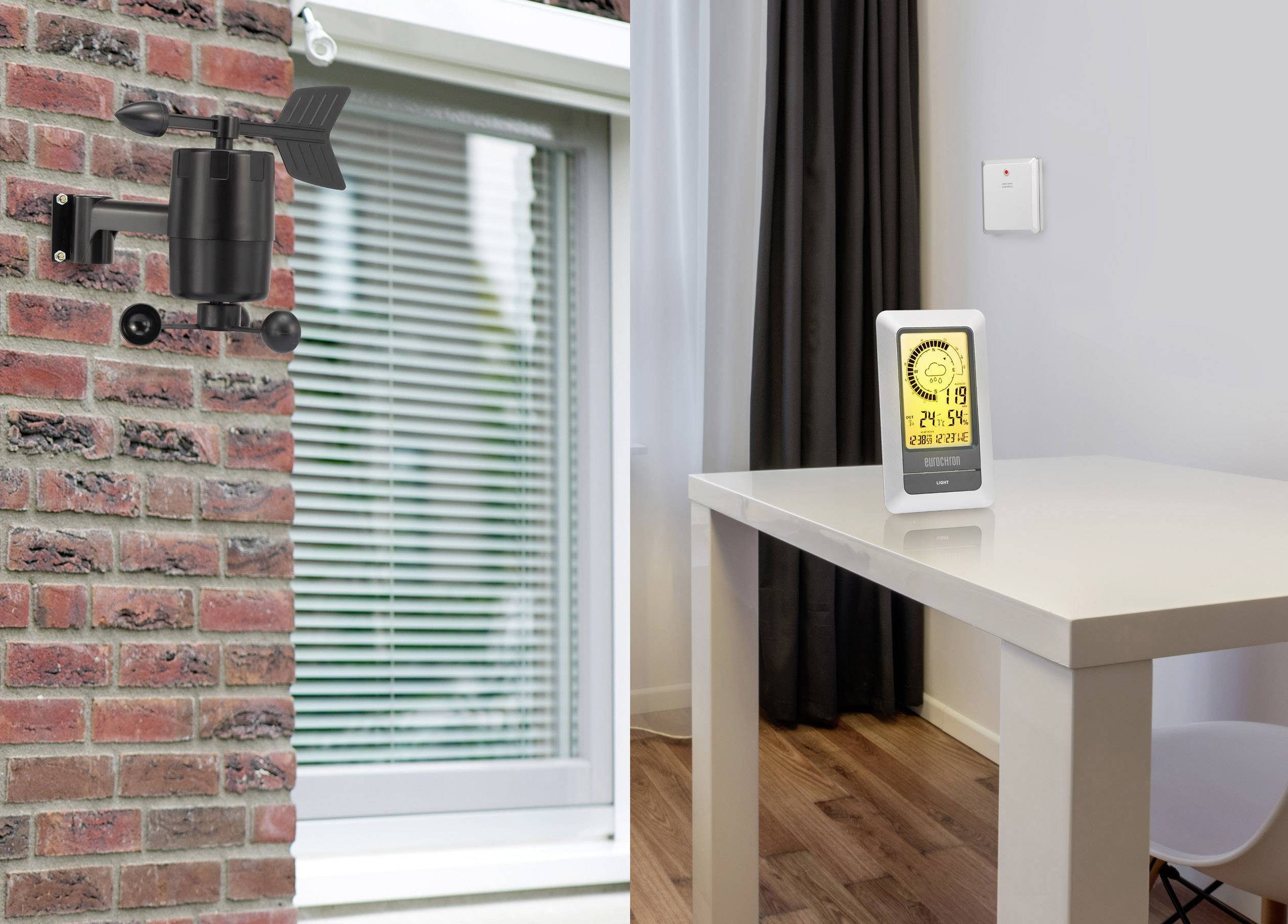 Eurochron EWM001 EWM001 Funk-Wetterstation