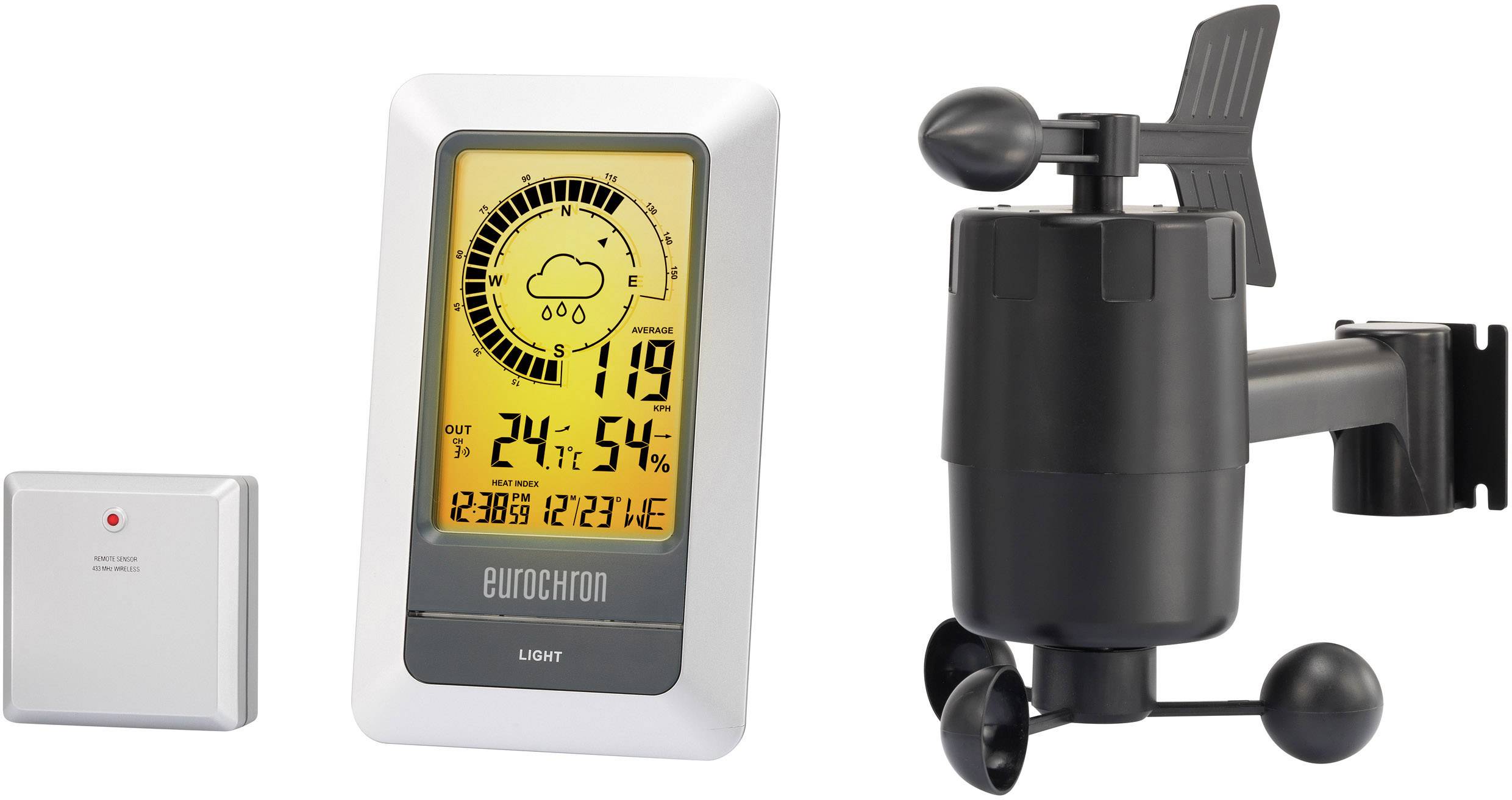 Eurochron EWM001 EWM001 Funk-Wetterstation
